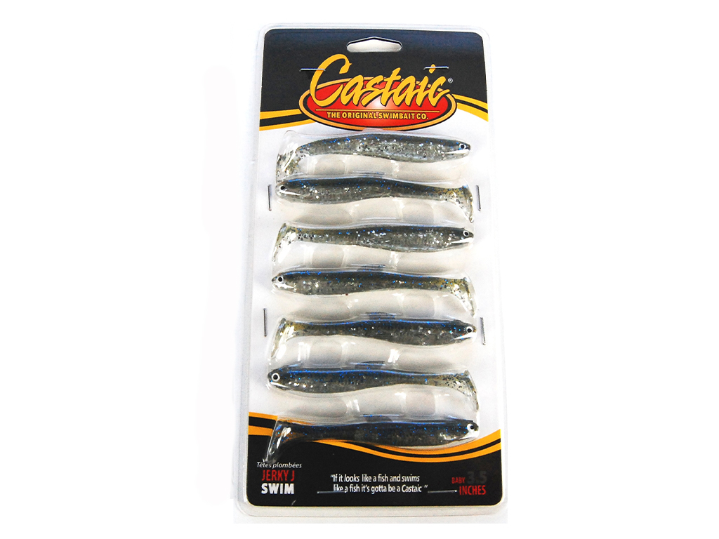 Castaic Baby Jerky J Swim 3,5 inch Silver Shiner Castaic Baby Jerky J Swim 3,5 inch Silver Shiner