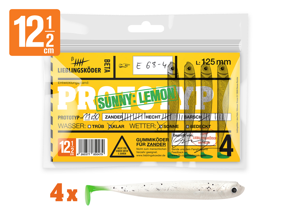 Lieblingsköder - Sunny Lemon 12,5 cm Lieblingsköder - Sunny Lemon 12,5 cm