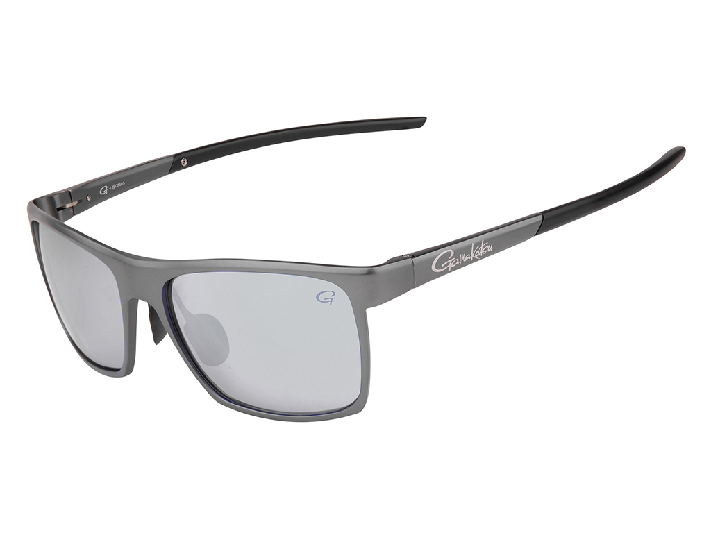 Gamakatsu G- Glasses - Alu - Light Grey/White Mirrow
