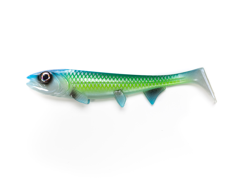 Hostagevalley Shad 14 cm - 25 g Farbe 29 - Green Attack UV Hostagevalley Shad 18 cm - 55 g Green Attack UV