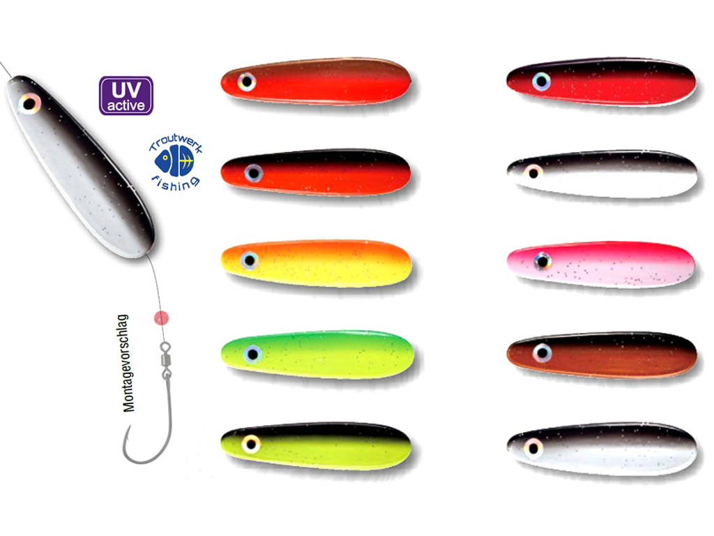 Durchlaufblinker Thor 4 g Troutwerk Fishing Durchlaufblinker Thor 8 g - 4 cm - Troutwerk Fishing