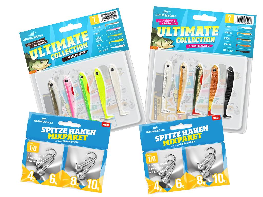 Lieblingsköder 7 cm - Barsch - kleines Starter-Set Lieblingsköder 7 cm - Barsch - kleines Starter-Set