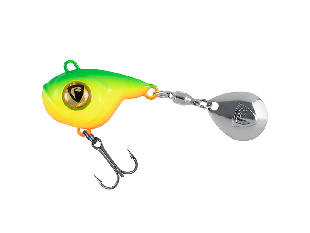 FOX RAGE Big Eye Spin - Ultra UV 8 g - Fire Tiger FOX RAGE Big Eye Spin - Ultra UV 8 g - Fire Tiger