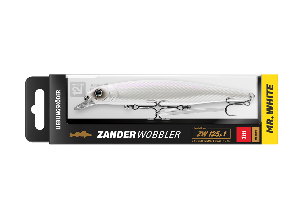LIEBLINGSKÖDER - Zanderwobbler-Set Trüb BIG - 5 er Set