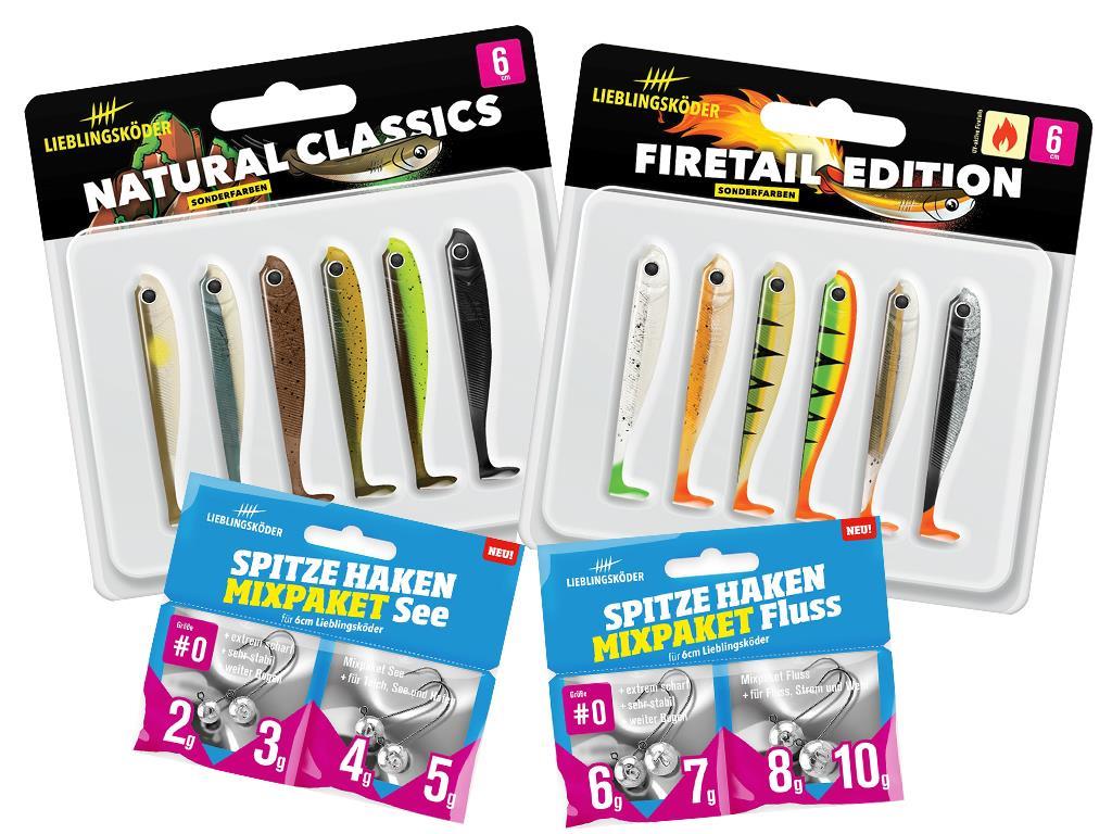 Raubfischstore - Lieblingsköder 6 cm - Barsch Starterset 2 - klein Raubfischstore - Lieblingsköder 6 cm - Barsch Starterset 2 - klein