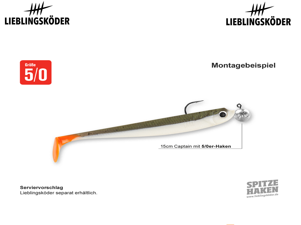 Lieblingsköder 15 cm - Hecht - kleines Starter-Set 
