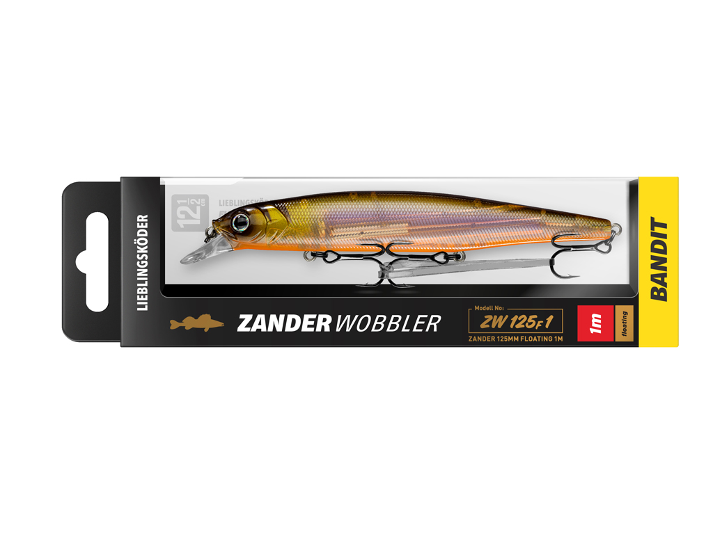 LIEBLINGSKÖDER - Zanderwobbler-Set Klar BIG - 5 er Set