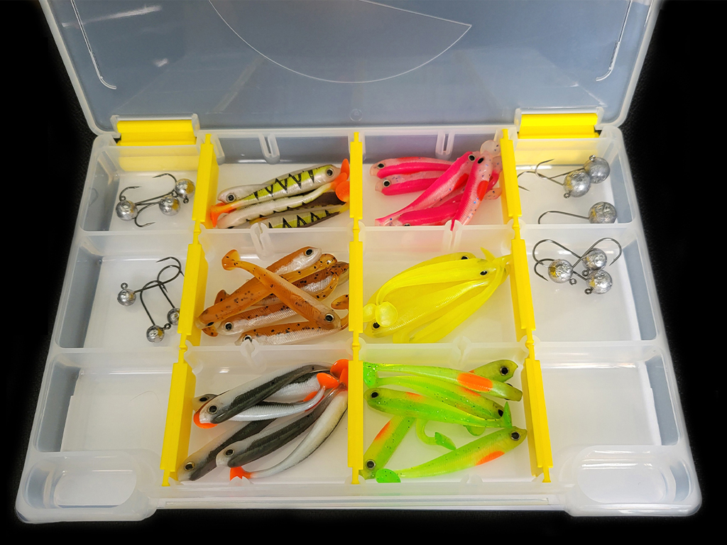 Raubfischstore - Lieblingsköder Barsch 6 cm - Komplettbox Raubfischstore - Lieblingsköder Barsch 6 cm - Komplettbox