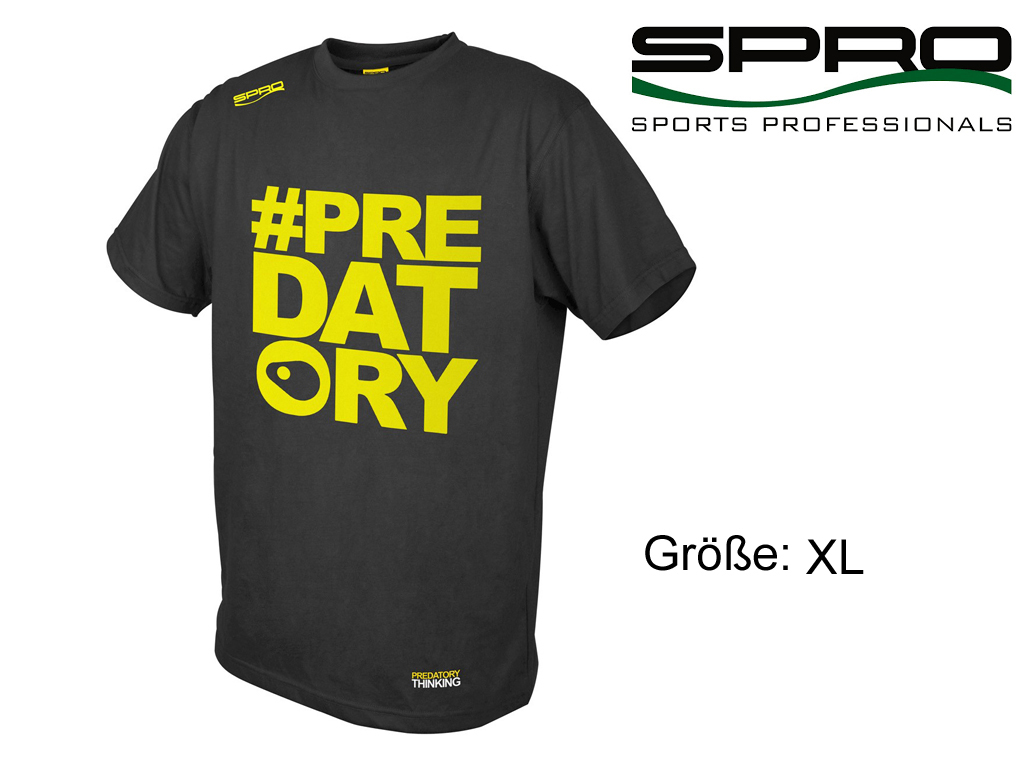 Spro T-Shirt # Predatory T-Shirt # Predatory - Größe XL