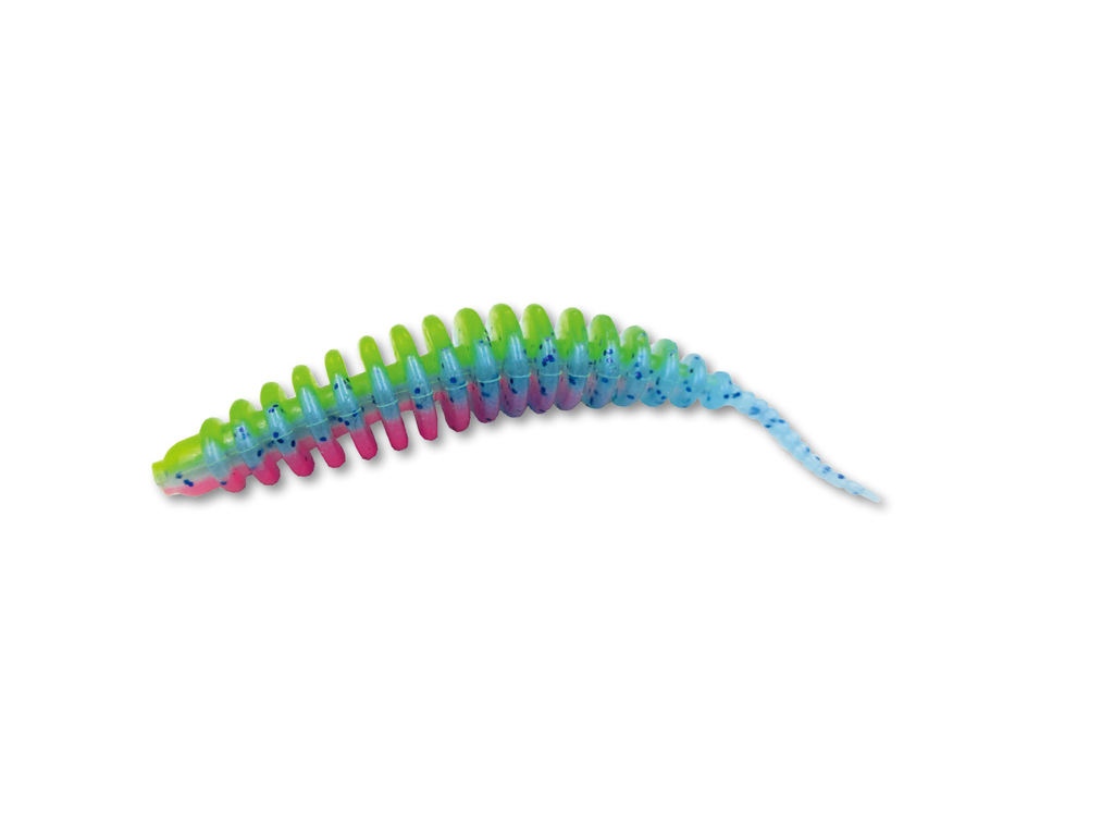 Pro Baits Feinripp - Set 6,5 cm Käse/Monster Crab - UL Top Köder - Forelle - Barsch