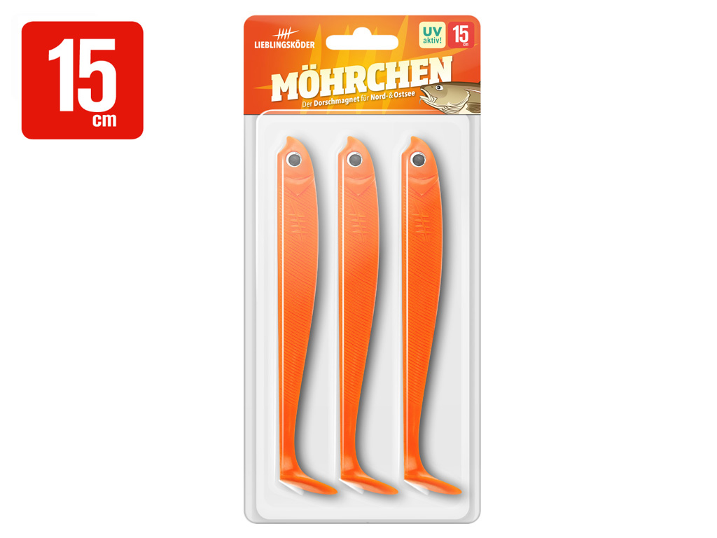 Lieblingsköder - Möhrchen 15 cm Lieblingsköder - Möhrchen 15 cm