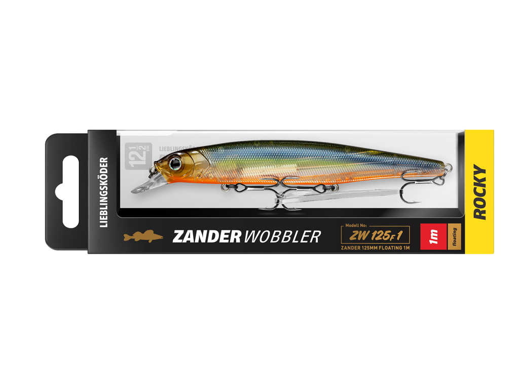 LIEBLINGSKÖDER - Zanderwobbler-Set Klar BIG - 5 er Set