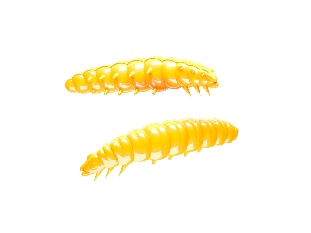 LIBRA LURES - Larve Cheese - 30 mm - Yellow 007 LIBRA LURES - Larve Cheese - 35 mm - Yellow 007