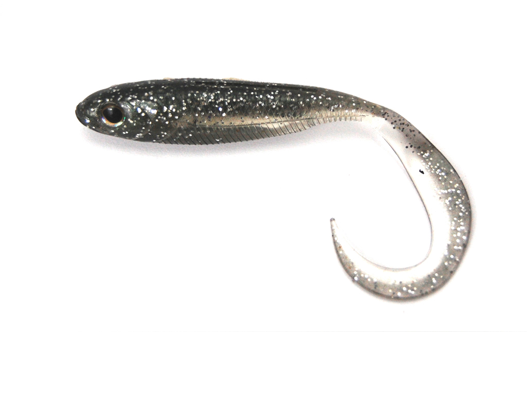 Fish ArrowFlah J Grub 4.5 SW Inakko/Silver Fish ArrowFlah J Grub 4.5 SW Inakko/Silver