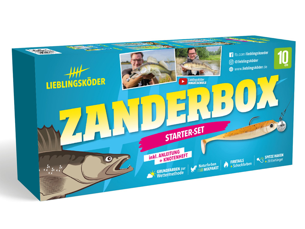 Lieblingsköder Zielfischboxen - Zander - Starterset Lieblingsköder Zielfischboxen - Zander - Starterset