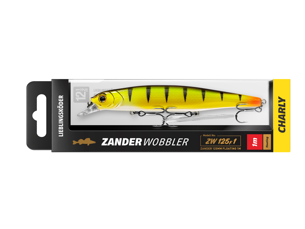 LIEBLINGSKÖDER - Zanderwobbler-Set Trüb BIG - 5 er Set