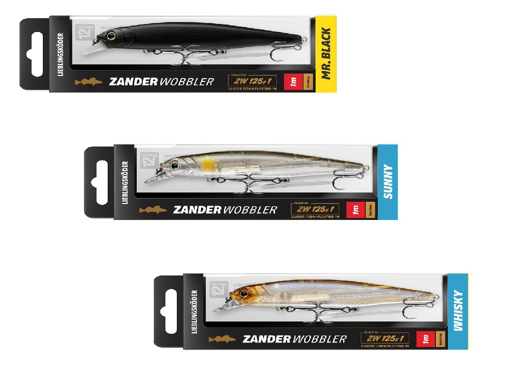 LIEBLINGSKÖDER - Zanderwobbler-Set Klar 2 - 3 er Set LIEBLINGSKÖDER - Zanderwobbler-Set Klar 2 - 3 er Set