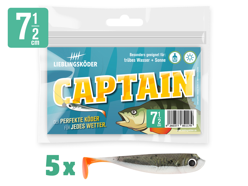 Lieblingsköder - Captain 7,5 cm Lieblingsköder - Captain 7,5 cm