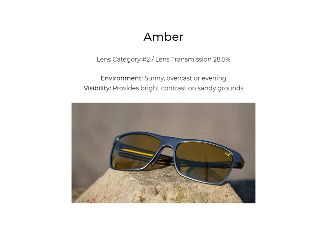 Gamakatsu G- Glasses - Alu - Amber