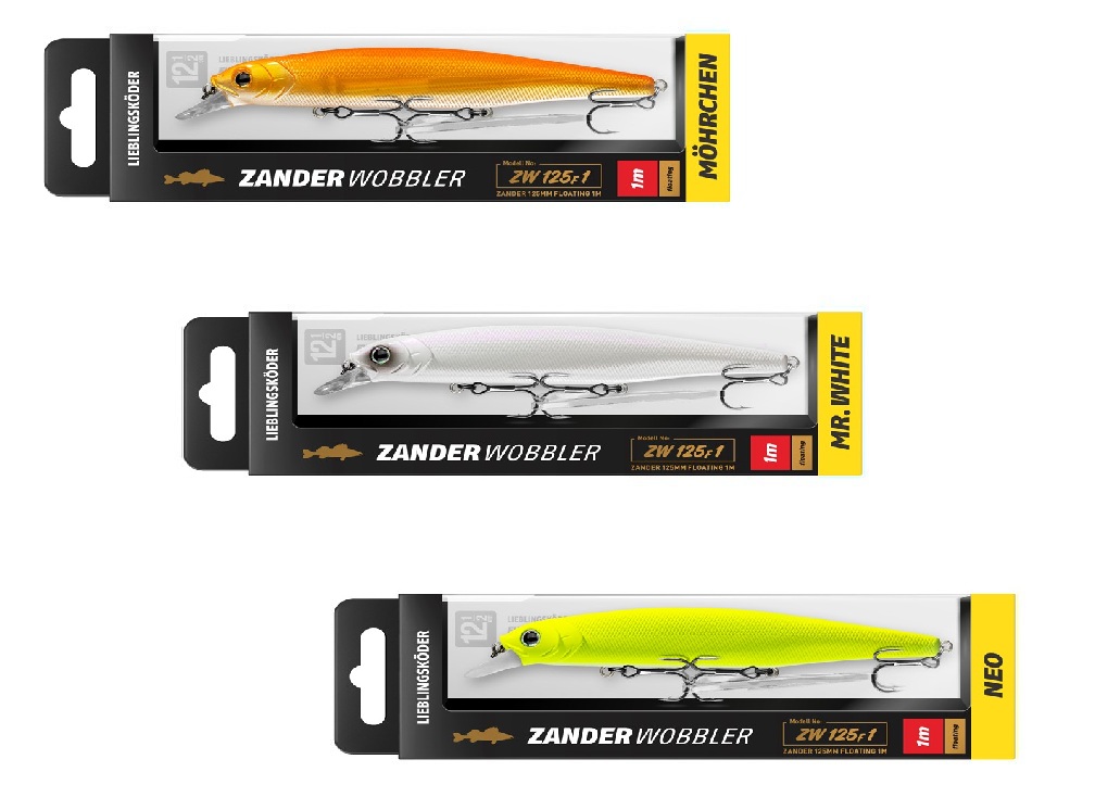 LIEBLINGSKÖDER - Zanderwobbler-Set Trüb 2 - 3 er Set LIEBLINGSKÖDER - Zanderwobbler-Set Trüb 2 - 3 er Set