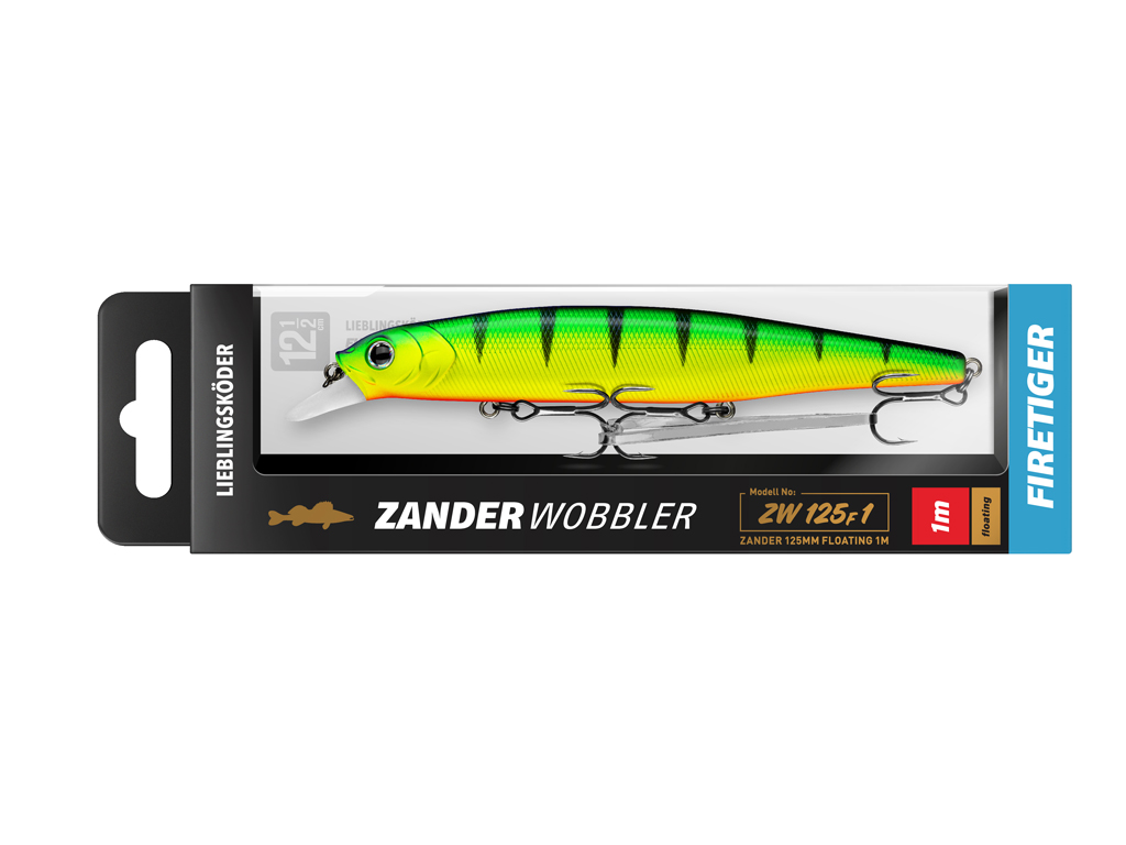 LIEBLINGSKÖDER - Zanderwobbler-Set Trüb 1 - 3er Set