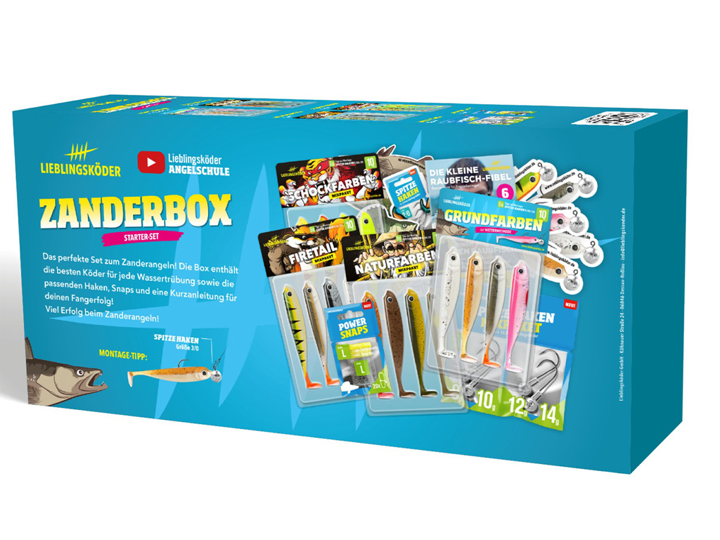 Lieblingsköder Zielfischboxen - Zander - Starterset