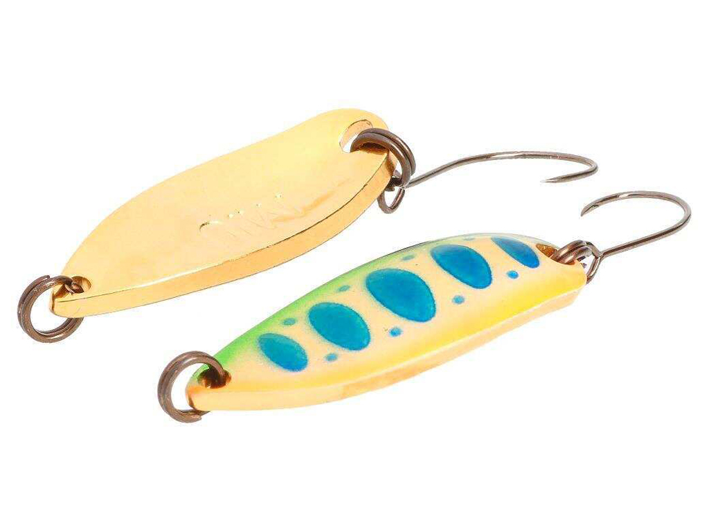 FOREST Miu Native 3,5 g - Forellenblinker Farbe003 - Green-gold Yamame FOREST Miu Native 4,2 g - Forellenköder Farbe 003 - Green-gold-Yamame/Orange