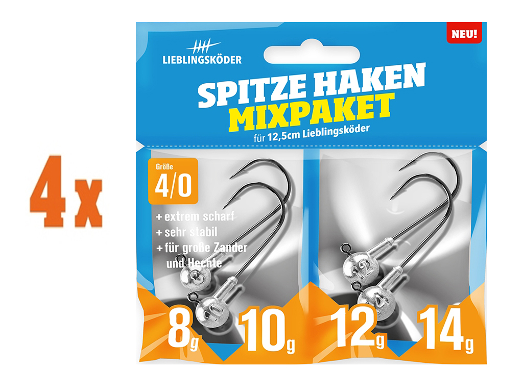 Raubfischstore Lieblingsköder 12,5 cm - großes Starterset - Zander