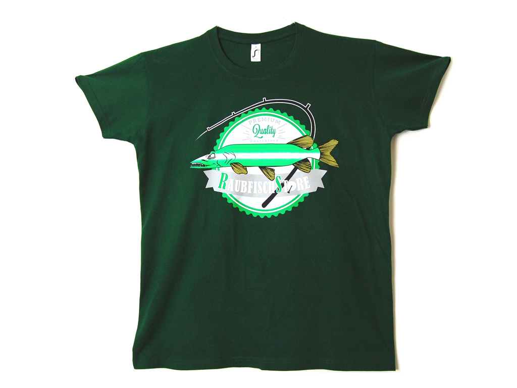 Raubfischstore T-Shirt Gr. S bis XXL Raubfischstore T-Shirt Gr. S bis XXL