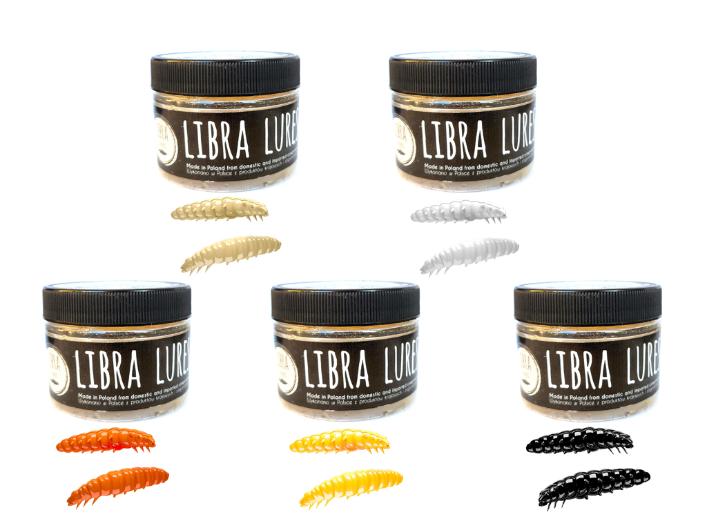 LIBRA LURES - CHEESE - Starterset Larve 1 - Forellenköder LIBRA LURES - CHEESE - Starterset Larve 1 - Forellenköder
