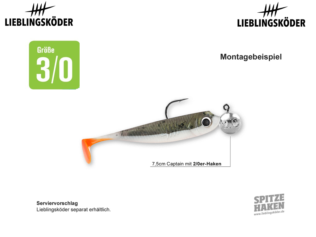 Lieblingsköder 10 cm - Zander -  kleines Starter-Set 