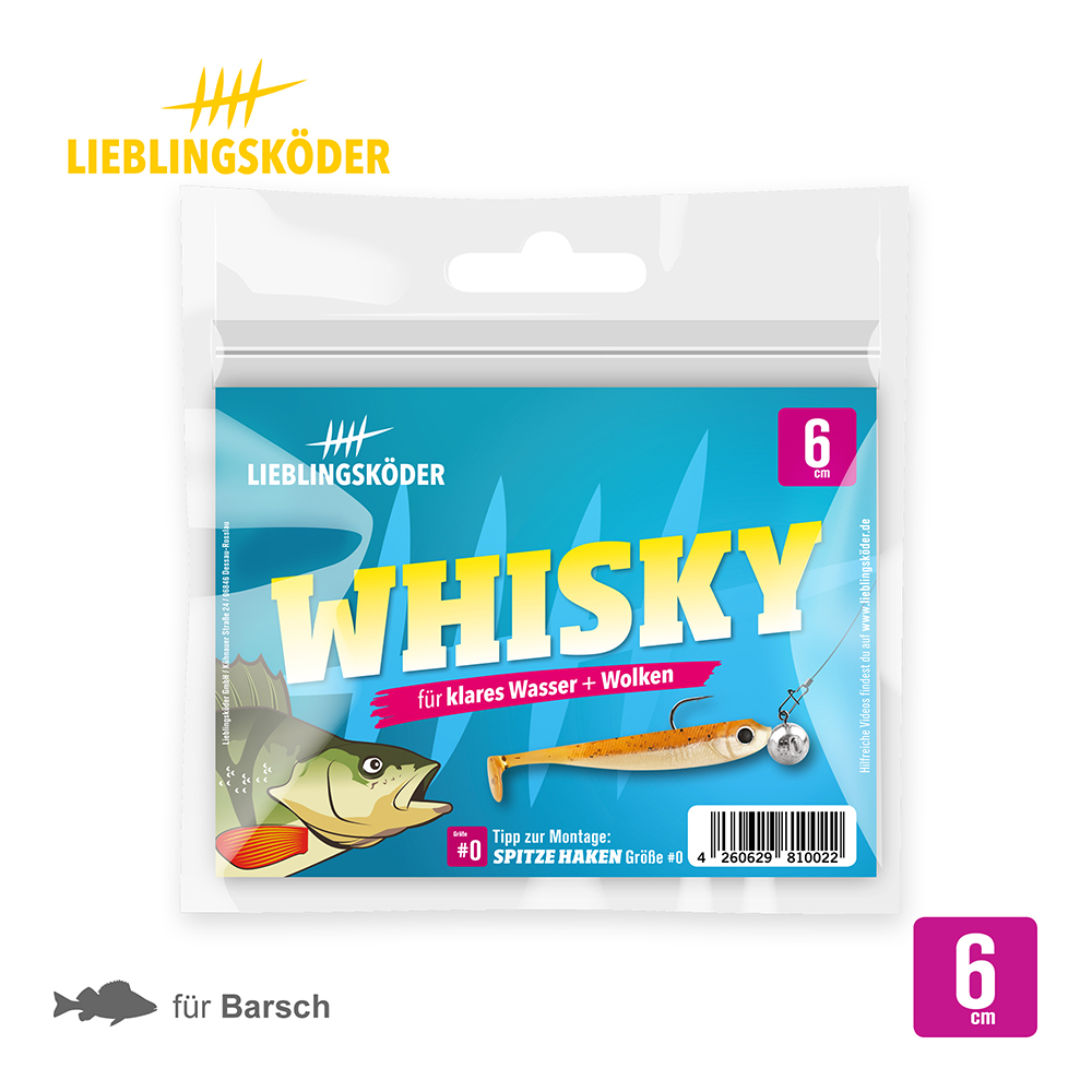 Lieblingsköder 6 cm - Barsch - großes Starter-Set 