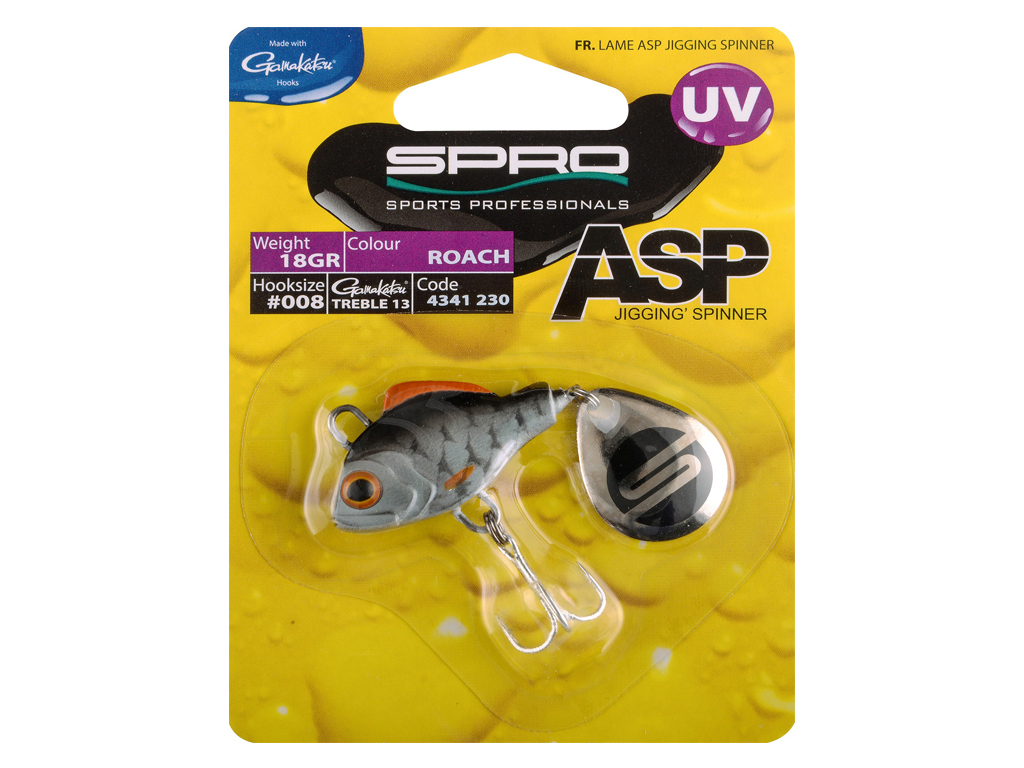 Spro ASP Spinner UV 18 g Roach Spro ASP Spinner UV 18 g Roach