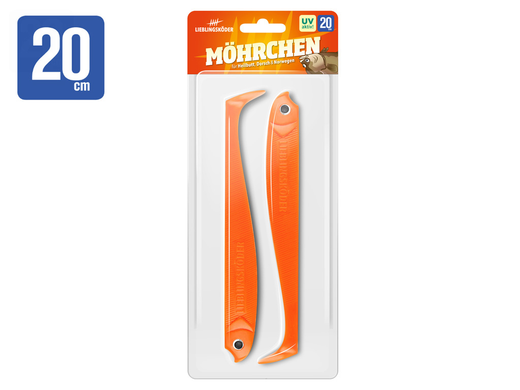 Lieblingsköder - Möhrchen 20 cm Lieblingsköder - Möhrchen 20 cm