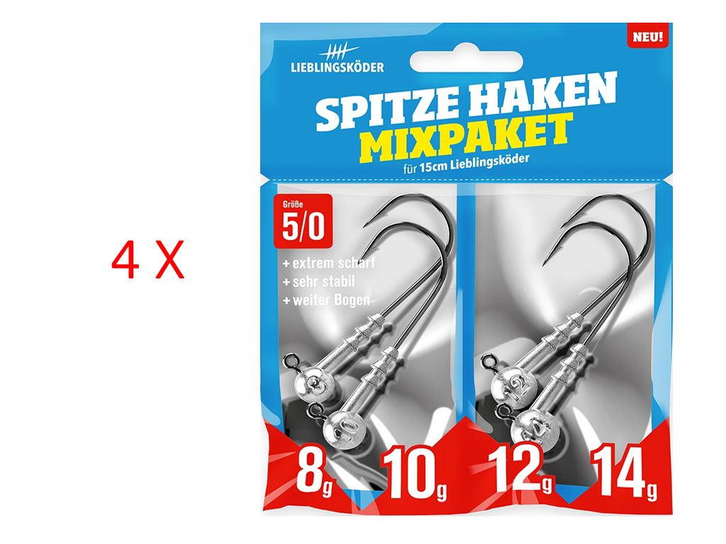 Lieblingsköder 15 cm - Hecht - großes Starter-Set 