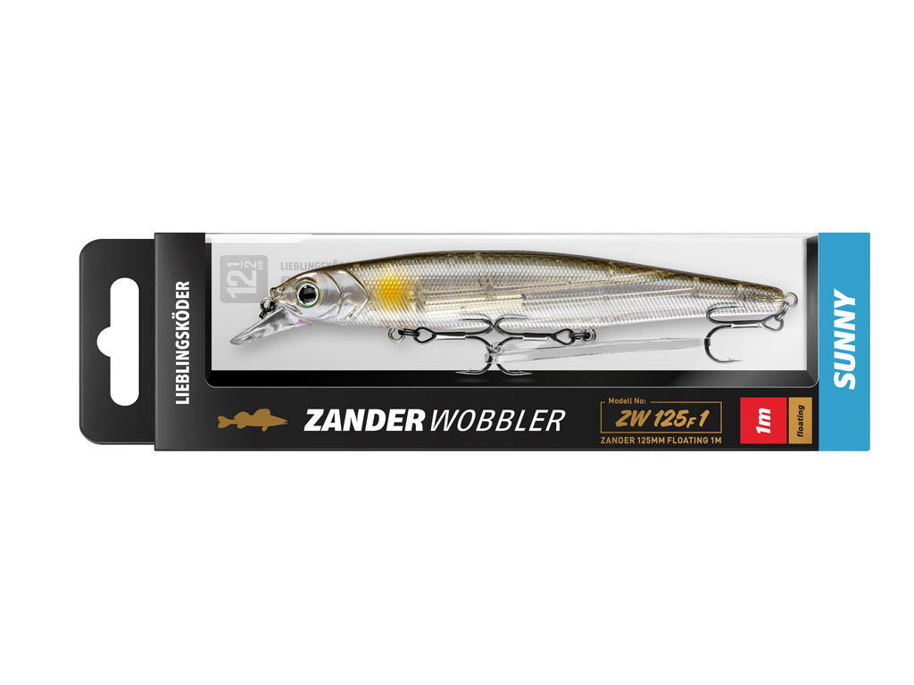 LIEBLINGSKÖDER - Zanderwobbler-Set Klar 2 - 3 er Set