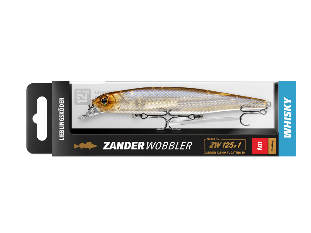 LIEBLINGSKÖDER - Zanderwobbler-Set Klar BIG - 5 er Set