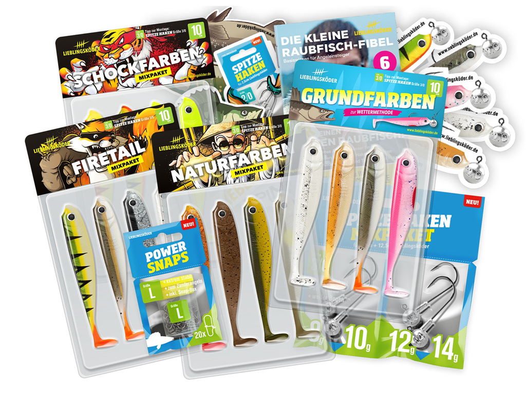 Lieblingsköder Zielfischboxen - Zander - Starterset