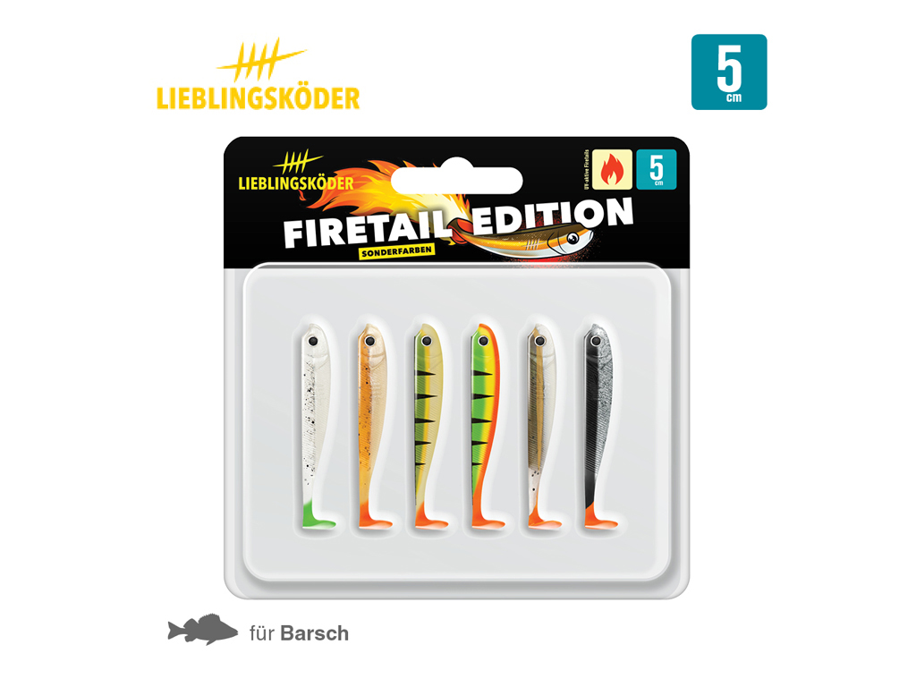 Raubfischstore - Lieblingsköder 5 cm - Barsch Starterset 2 -  klein 
