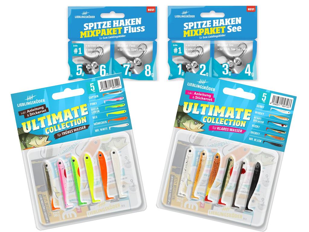 Lieblingsköder 5 cm - Barsch - kleines Starter-Set Lieblingsköder 5 cm - Barsch - kleines Starter-Set