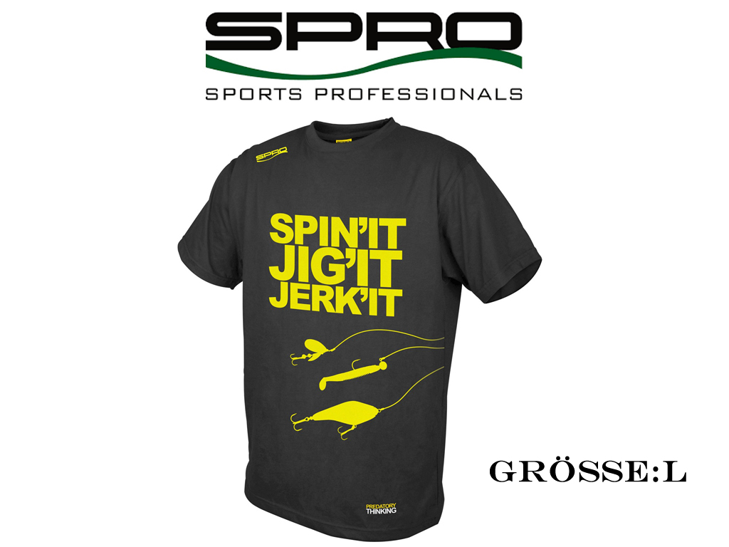 Spro PT Spin’It - Jig’It - Jerk’It T-shirt Größe - L -