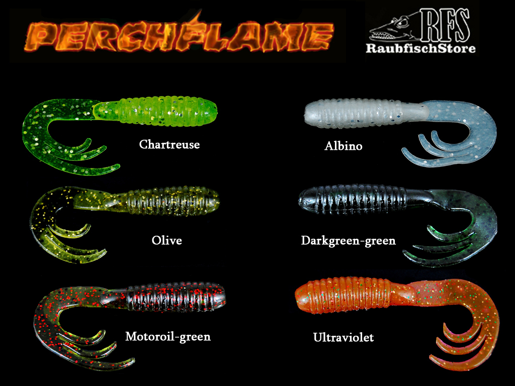 RFS Perch Flame - 6 cm - 2,1 g - Barsch und Zanderköder - 6 Farben RFS Perch Flame - 6 cm - 2,1 g - Barsch und Zanderköder - 6 Farben
