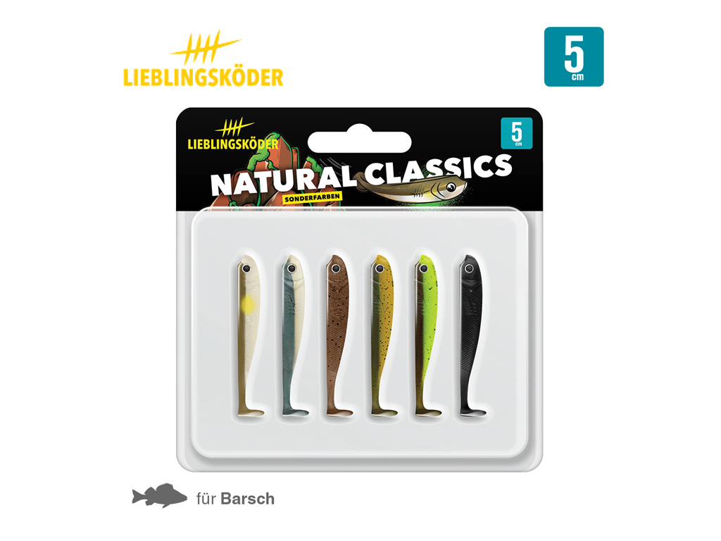 Raubfischstore - Lieblingsköder 5 cm - Barsch Starterset 2 -  klein 