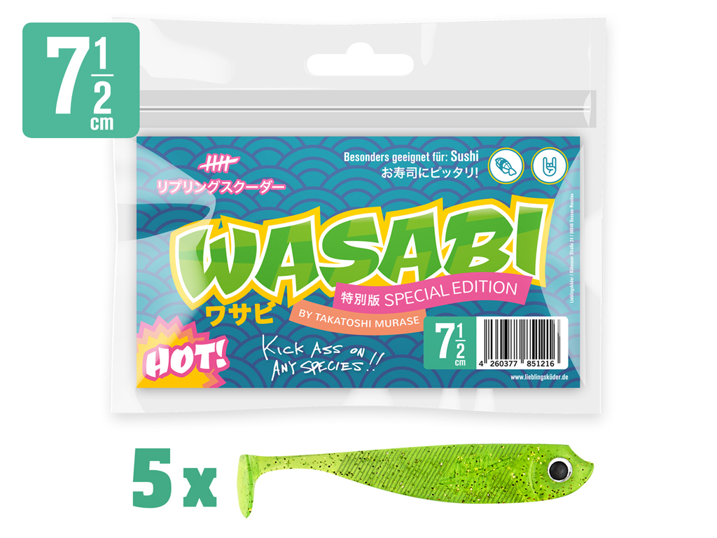 Lieblingsköder - Wasabi 7,5 cm Lieblingsköder - Wasabi 7,5 cm