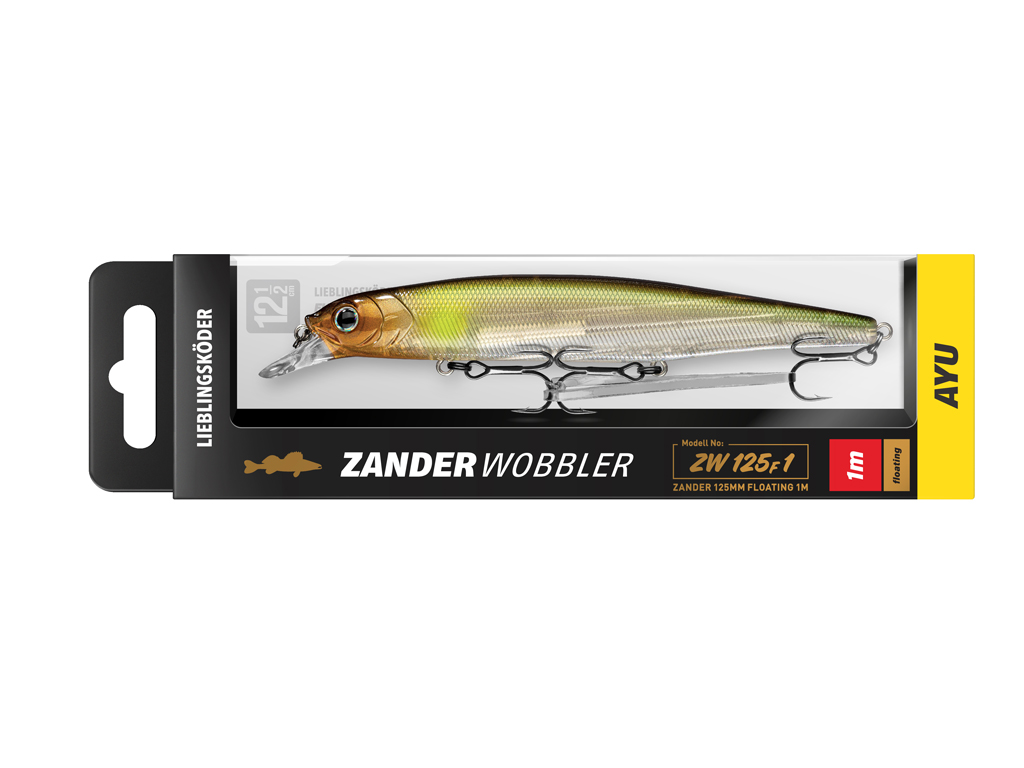 LIEBLINGSKÖDER - Zanderwobbler-Set Klar BIG - 5 er Set