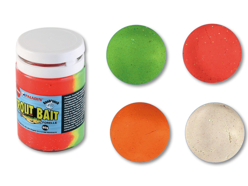 Paladin Trout Bait - schwimmend - Knoblauch - 60 g Dose Paladin Trout Bait - schwimmend - Knoblauch - 60 g Dose