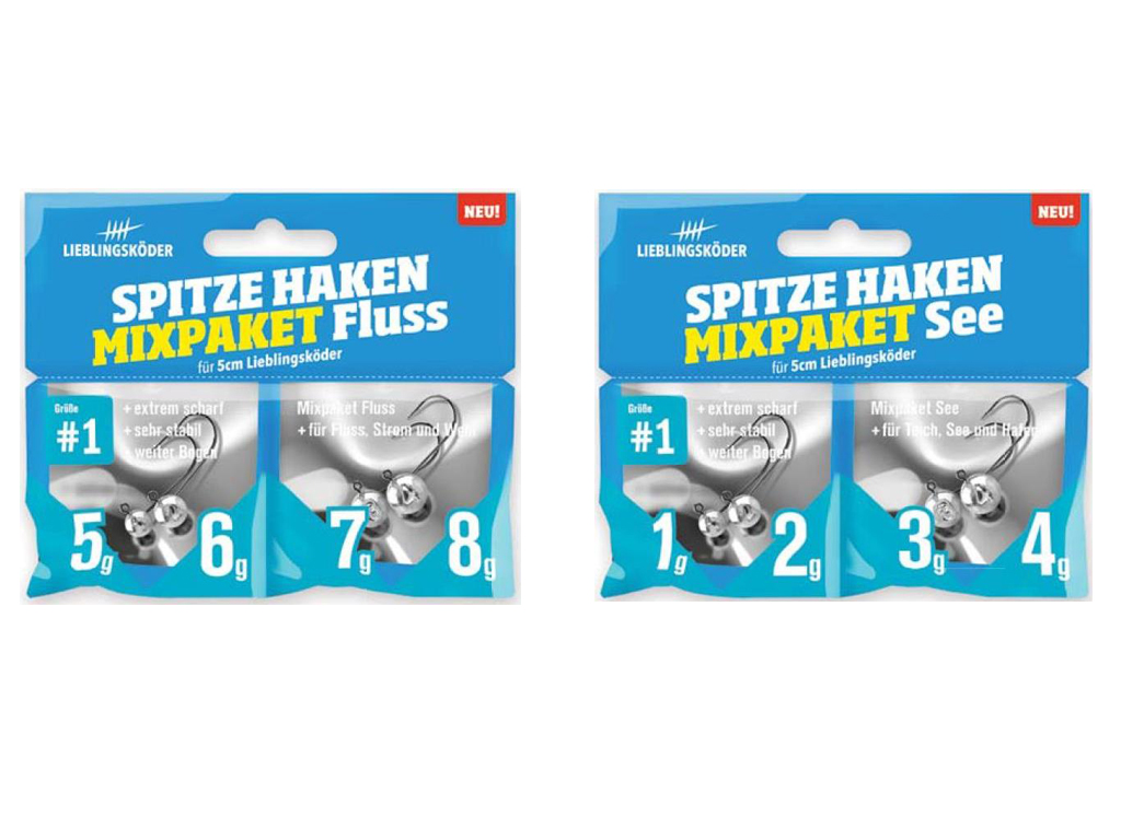 Lieblingsköder - Barsch 5 cm  - Sonderfarben-Set 