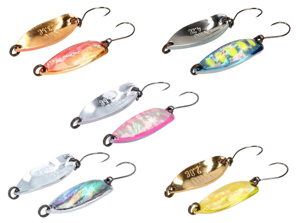 Forest Miu Native Awabi Forellenblinker - Perlmut Forest Miu Awabi 5 g - Forellen-Blinker