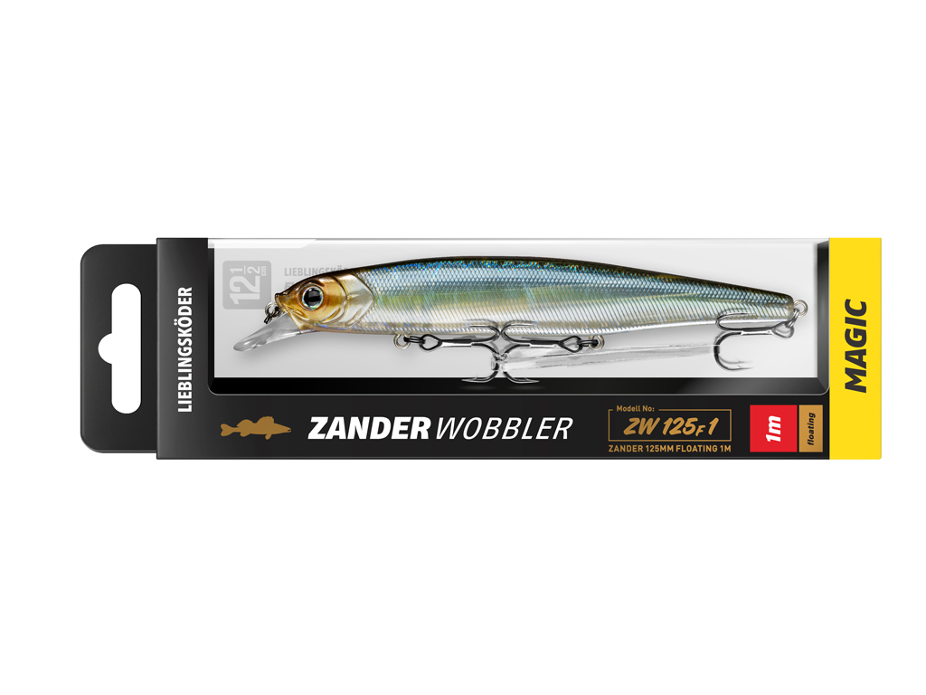 LIEBLINGSKÖDER - Zanderwobbler-Set Klar 1 - 3 er Set