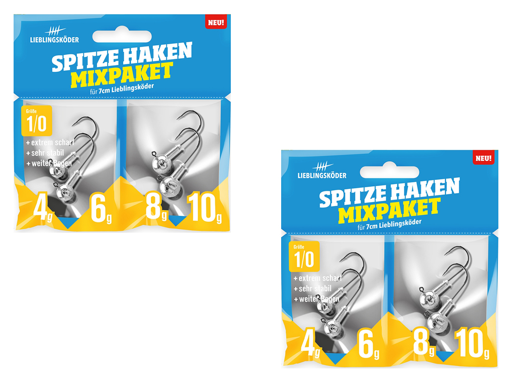 Lieblingsköder 7 cm -  Barsch - kleines Starter-Set 